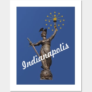 Lady Victory Indianapolis Posters and Art